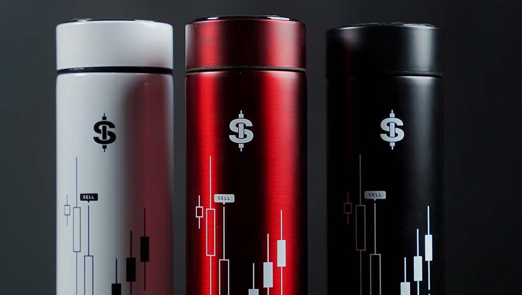Superscalper thermos – front