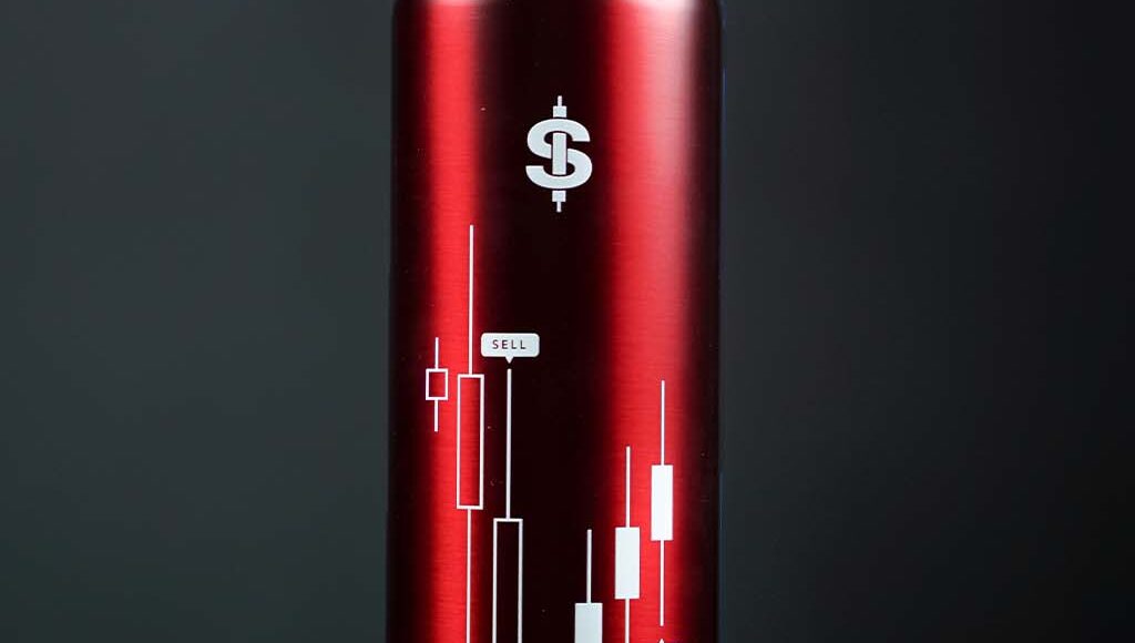 Superscalper thermos – red