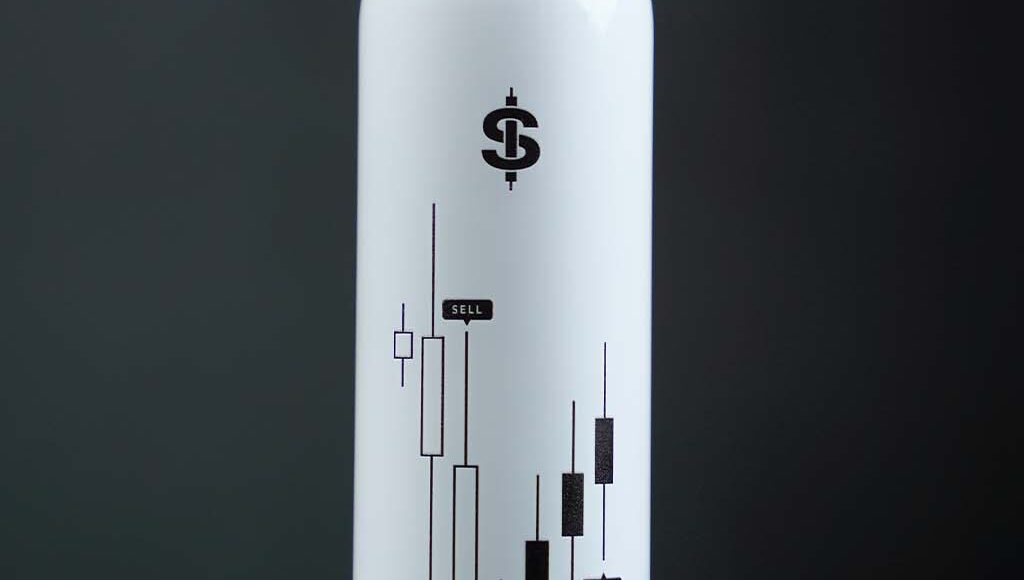 Superscalper thermos – white
